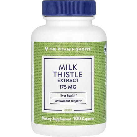 The Vitamin Shoppe, Mariadistel Extract, 175 mg, 100 Capsules