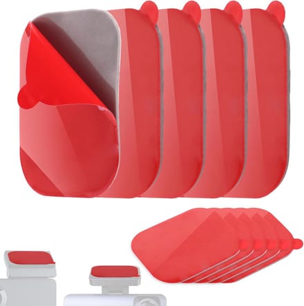 Solidchoice - 10 Stuks Dashcam Adhesive Pads, Hittebestendig, Vierkant
