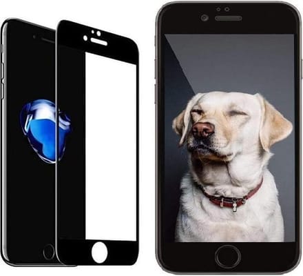 2x Screen protector Geschikt Voor: iPhone 7 Plus / 8 Plus Screenprotector Glazen Gehard Full Cover Volledig Beeld Tempered Glass