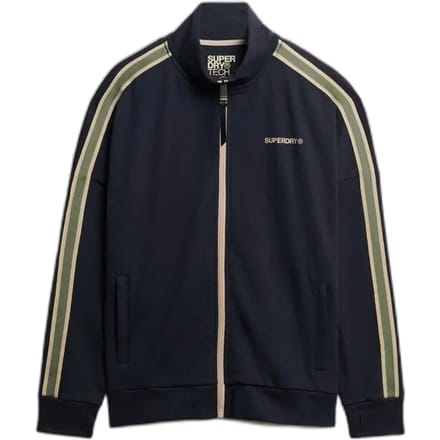 Superdry - Tech Cult trainingsjack met losse pasvorm - Heren - Truien