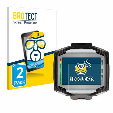 BROTECT - Screenprotector voor Mares Quad / Quad Air - Folie Beschermfolie transparant 2 Stuks