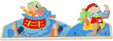 Simply for Kids Houten Kapstok Piraat