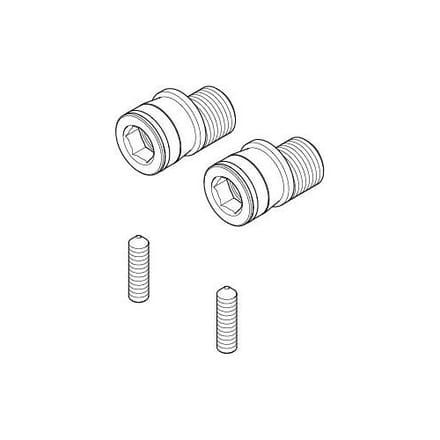 Dornbracht replacement connection for LULU shower 9011040420090