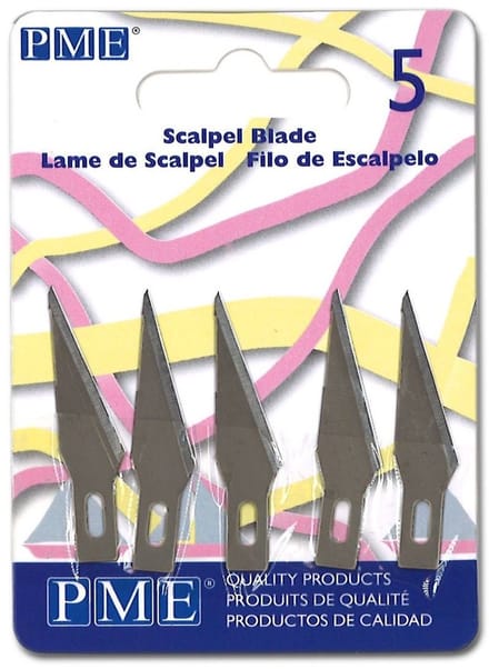 PME Spare scalpel blades  5st.- reserve mesjes scalpel