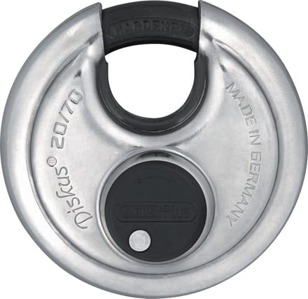Abus Diskus 20/70 - Discushangslot - 7 cm - Grijs