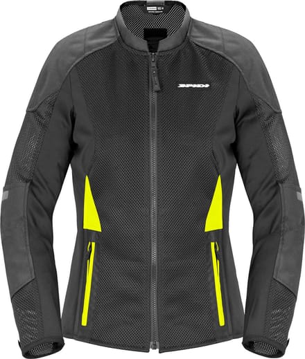 Spidi Super Net Jas Dames Fluo Geel - Jas