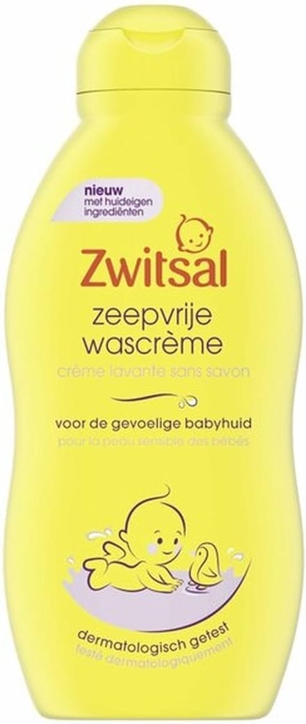 Zwitsal - Zeepvrije Wascreme - 3 x 200ml - Voordeelpack