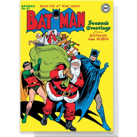 Batman Christmas Greetings Card - Standard Card