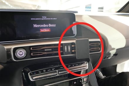 Brodit ProClip houder geschikt voor Mercedes Benz EQC 2020 - Angled Mount