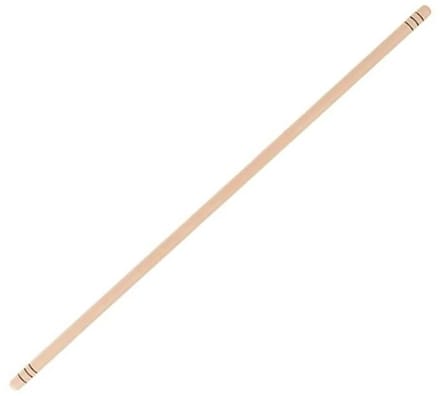Beukenhouten deegroller – 60 cm – glad oppervlak – houtkleur – pizza/brood/baklava