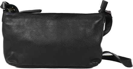 Bear Design Cato Leren Schoudertas - Zwart