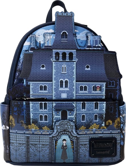 Loungefly Backpack Wednesday Nevermore Academy