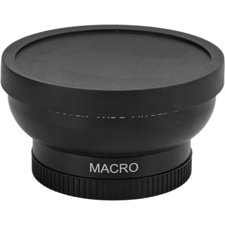 46mm 0.45X Groothoeklens Legering en Optisch Glas Camera Lens voor 46MM Filter Scherpstelling gray