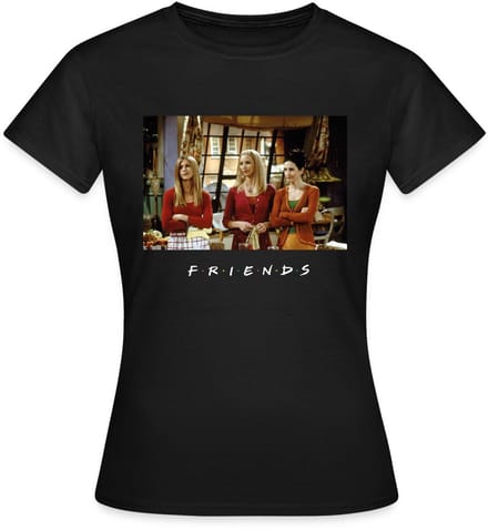 Friends Monica Rachel Phoebe Keuken T-Shirt Dames