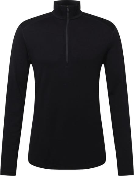 Icebreaker BF 260 Tech LS Half Zip - Heren - Thermoshirt - Zwart