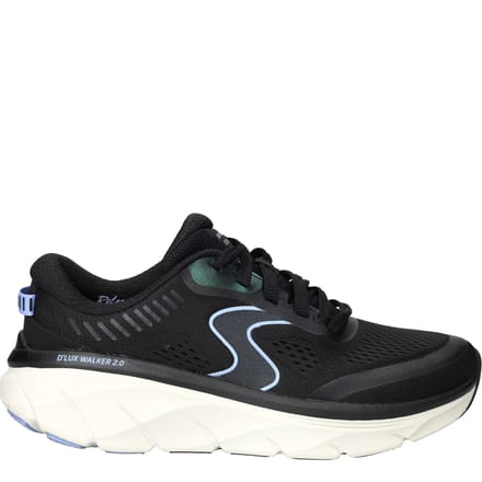 Skechers D'Lux Walker Sneakers zwart Synthetisch - Dames