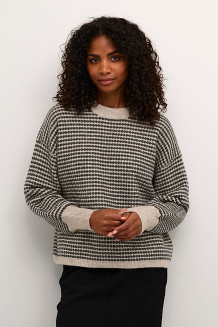 Kaffe KAellery Knit Pullover Dames Trui - Maat XL
