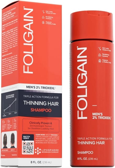 FOLIGAIN – Anti-Haaruitval Shampoo voor Mannen – 236 ml