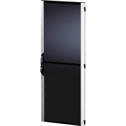 Rittal 5301446 19 inch Doorkijkdeur voor patchkast Geperforeerd Zwart, Zilver