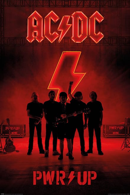 Pyramid Poster - Ac Dc Pwr Up - 91.5 X 61 Cm - Multicolor