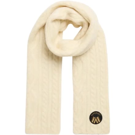 gebreide damessjaal Superdry Cable Luxe