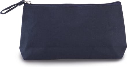 Kimood Toilettas van katoen KI0728 - Midnight blue - One size