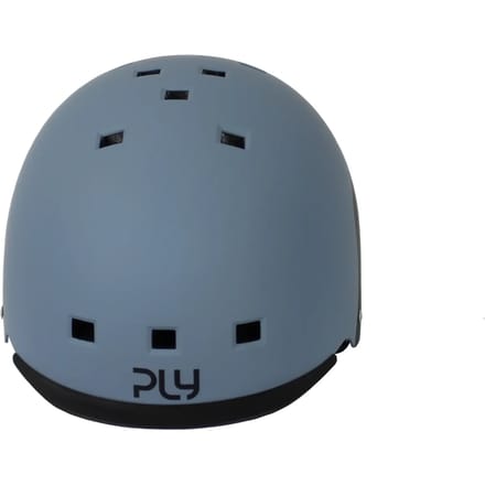 PLY - Pop - Skatehelm - Grijs - Zwart - 48-54cm (S)