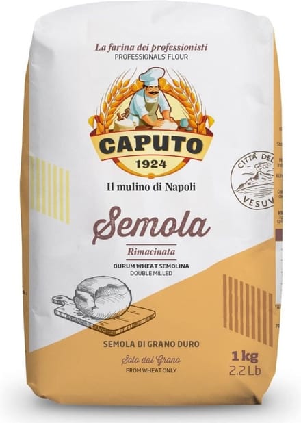 Semola durum - Tarwegriesmeel – Semolina Caputo Rimacinata 1 kg