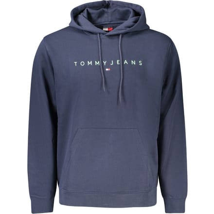 Fleece Jack Tommy Jeans TJM REG LINEAR LOGO HOODIE EXT