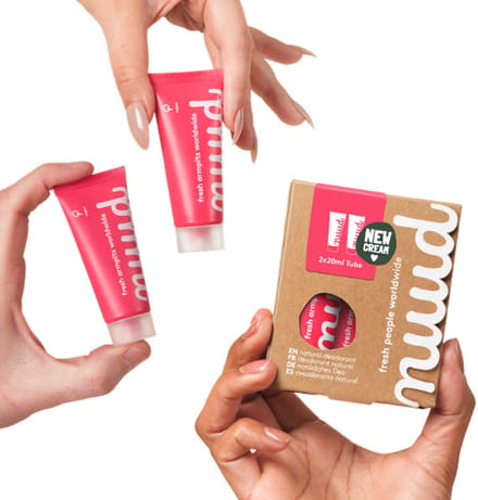 Nuud Natural Deodorant 2-Pack