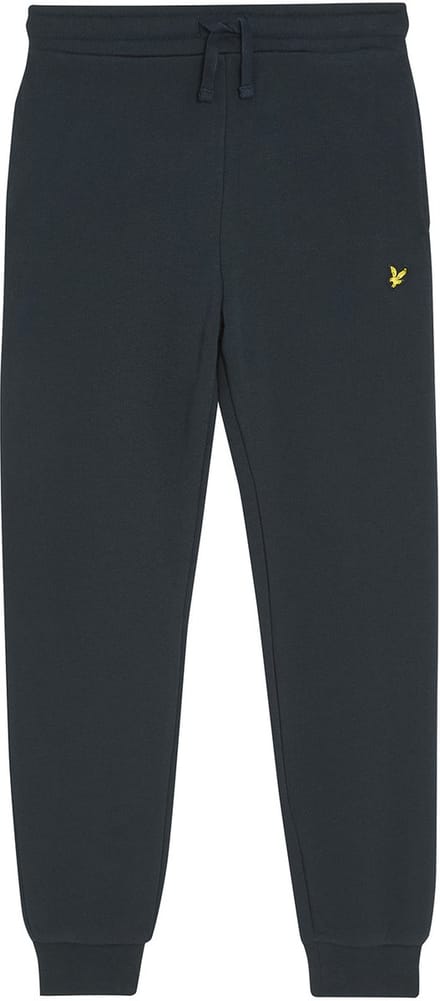 Lyle & Scott jongens joggingbroek met geborstelde achterkant - marineblauw