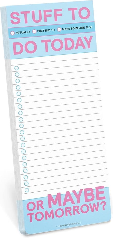 Dagelijkse To-Do Lijst & Planner Notitieblok - Efficiënt Organiseren, 8,5 x 22,5 cm
