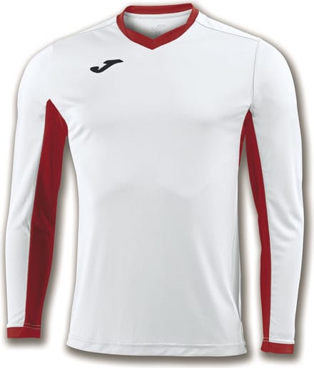 Joma Champion IV Voetbalshirt Lange Mouw Heren - Rood / Wit | Maat: L