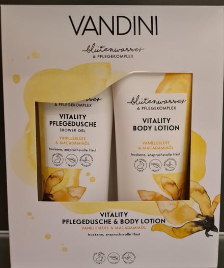 Vandini Vitality geschenkset, 2x 200 ml