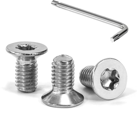 Verzonken Kopschroeven M6 Torx Platkop Machine Schroeven RVS A2 30 Stuks