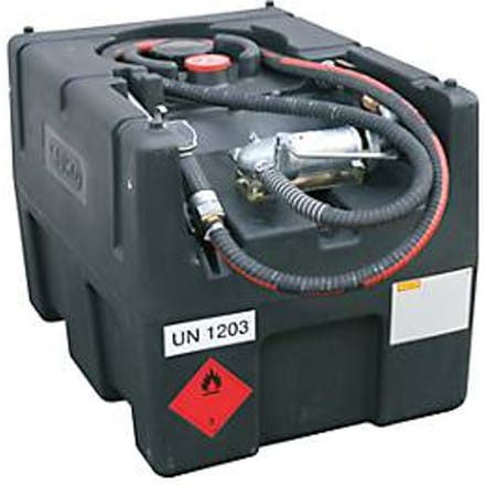 Mobiel benzinestation CEMO KS-Mobil EASY, met handpomp, 190 l benzinetank, polyethyleen, ATEX, B 800 x D 600 x H 590 mm