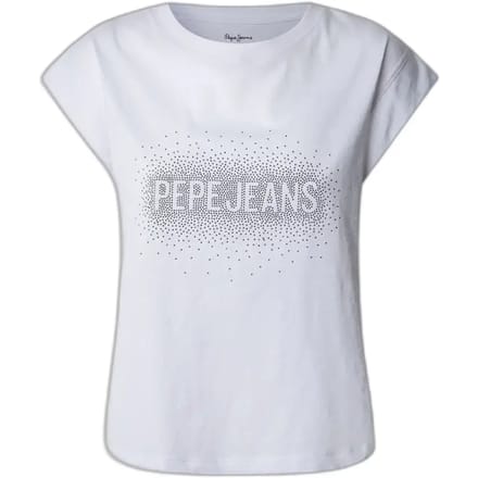 Pepe Jeans Raya T-shirt Met Korte Mouwen Wit S Vrouw
