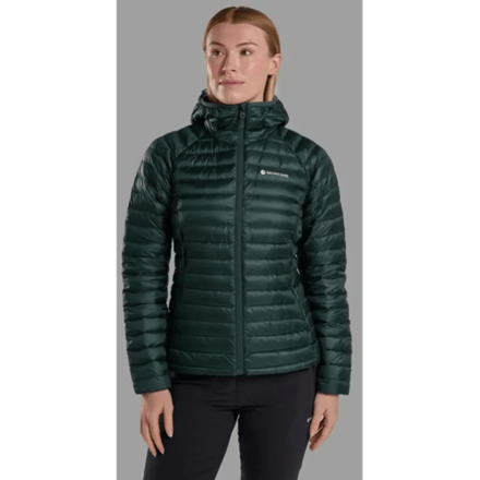 Montane Anti Freeze Lite Hooded Down Jacket Dames (Maat - M, Kleur - Deep Forest)