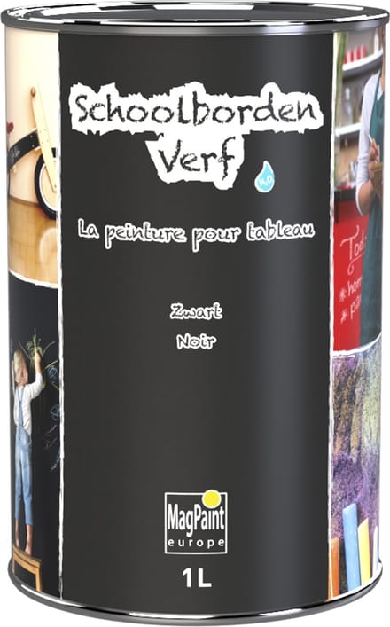 MagPaint - Schoolbordenverf - Zwart - 1L