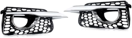 Grille Bezels Nitrox - Mistlamp Grille Bezels - Voor Infiniti Q50 Base (2014-2017) - Chrome Trim