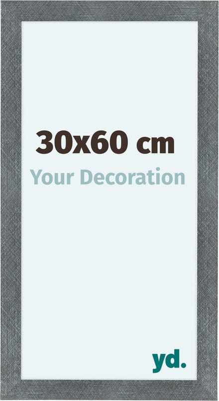Your Decoration - Fotolijst 30x60 cm - MDF - IJzer Geveegd - Como