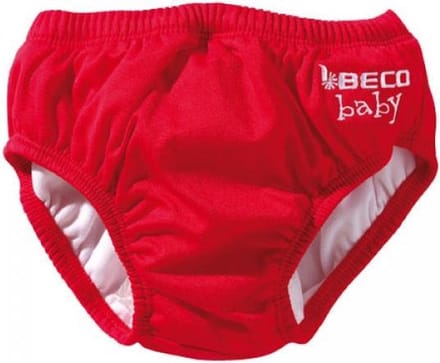 BECO baby zwemluier - slip-vorm - rood - maat M