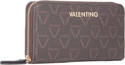 VALENTINO Portemonnee Lady Re Zip Around Wallet Moro / Nero Donkerbruin