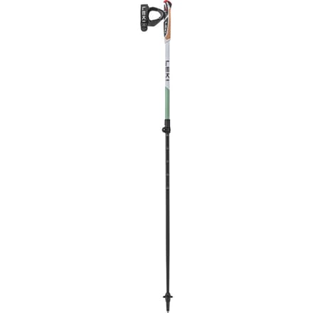 Leki Spin Shark SL 3 delig Nordic Nordicwalkingstokken Wit