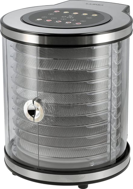 Lund 850 Watt Voedseldroger / Dehydrator met 10 droogrekken
