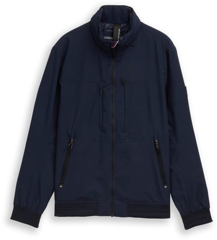 Tom Tailor - Blouson met opbergbare capuchon - Maat S - sky captain blue