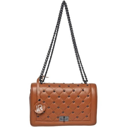 Isabella Rhea Brown Rundleer Tas