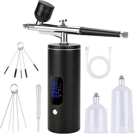 Dailygoods - Draadloze Airbrush-Set met Compressor voor Make-up en Taartdecoratie
