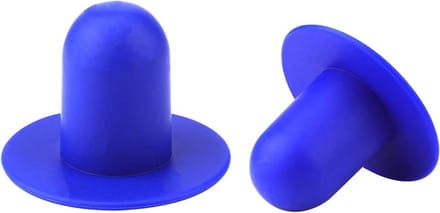Zwembad Plug - Filterpomp Zeefgat Plugstopper voor Bovengronds Zwembad - Set van 2 - Blauw