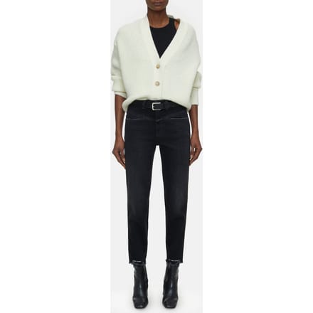 Closed Pedal Pusher Jeans Dark Grey Größe: W24L32 | Straight Jeans Outlet | Damen | Grau